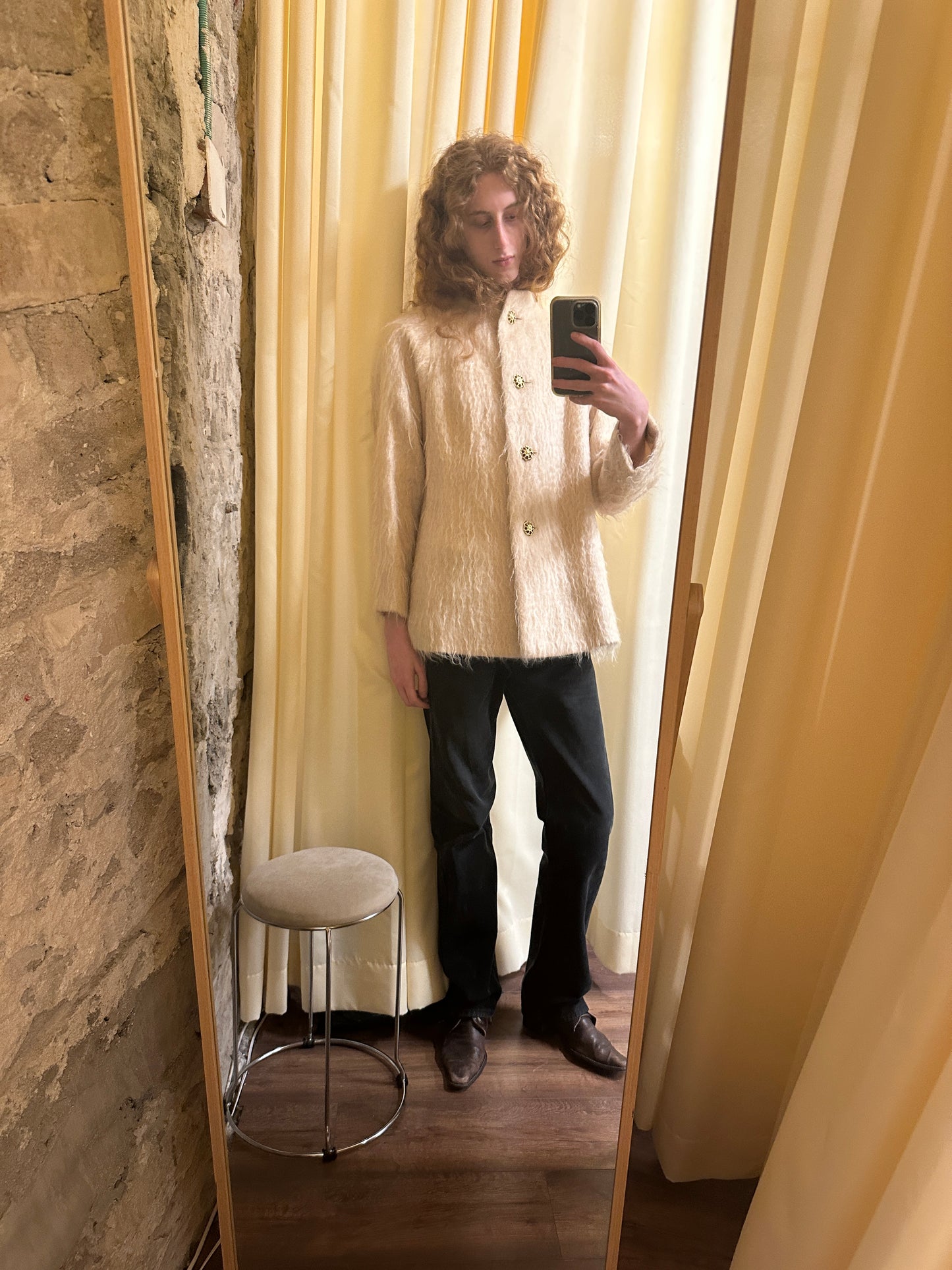 Yukiko Hanai Fluff Coat