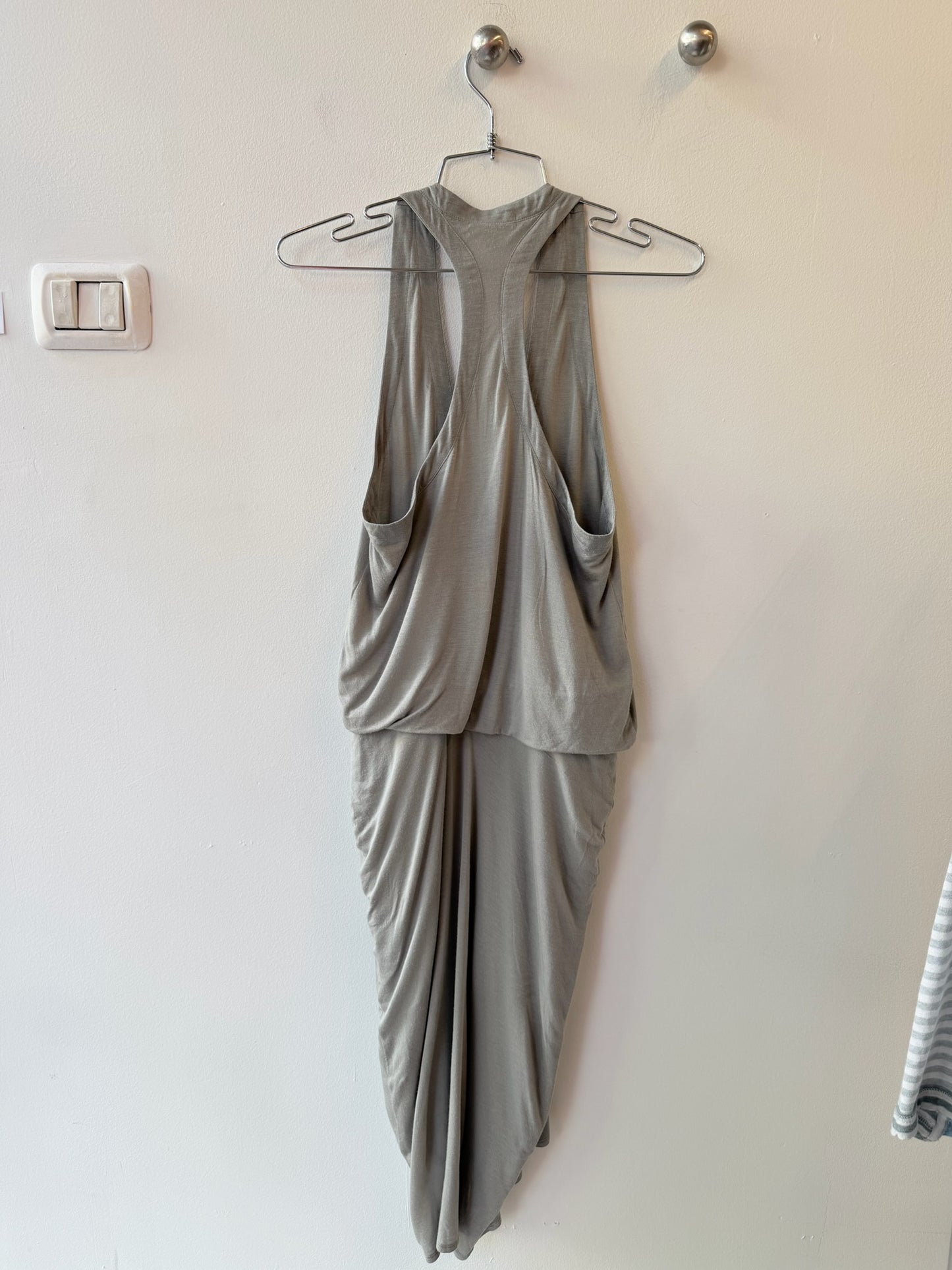 Helmut Lang 2010s Draped Micro Modal Maxi Dress