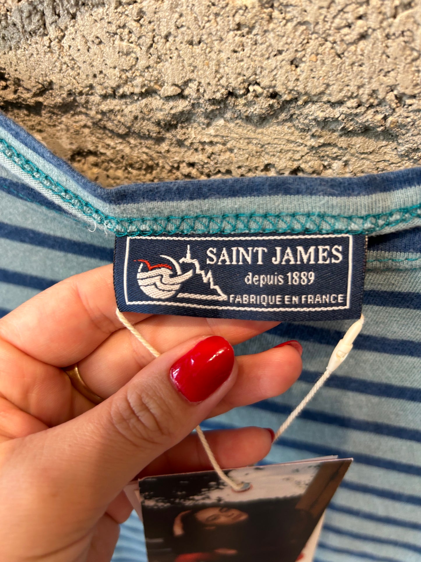 SAINT JAMES vintage cotton T