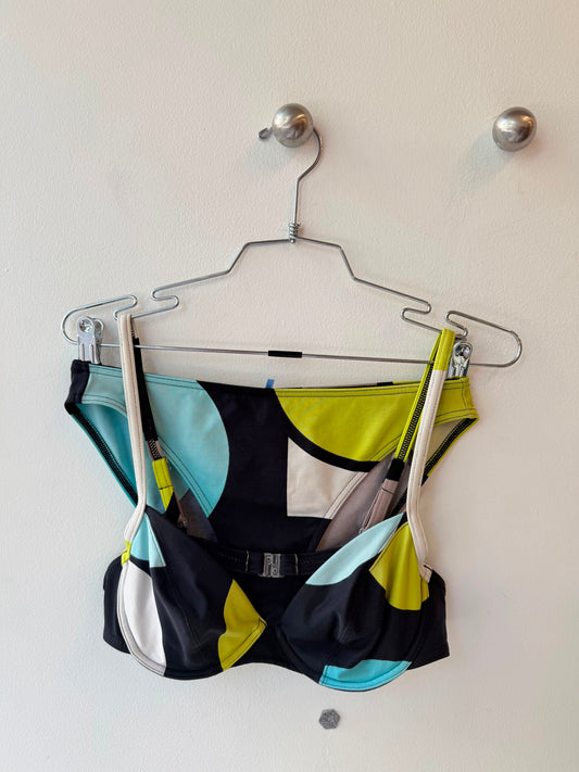Rasurel Vintage Geometric Bikini Set