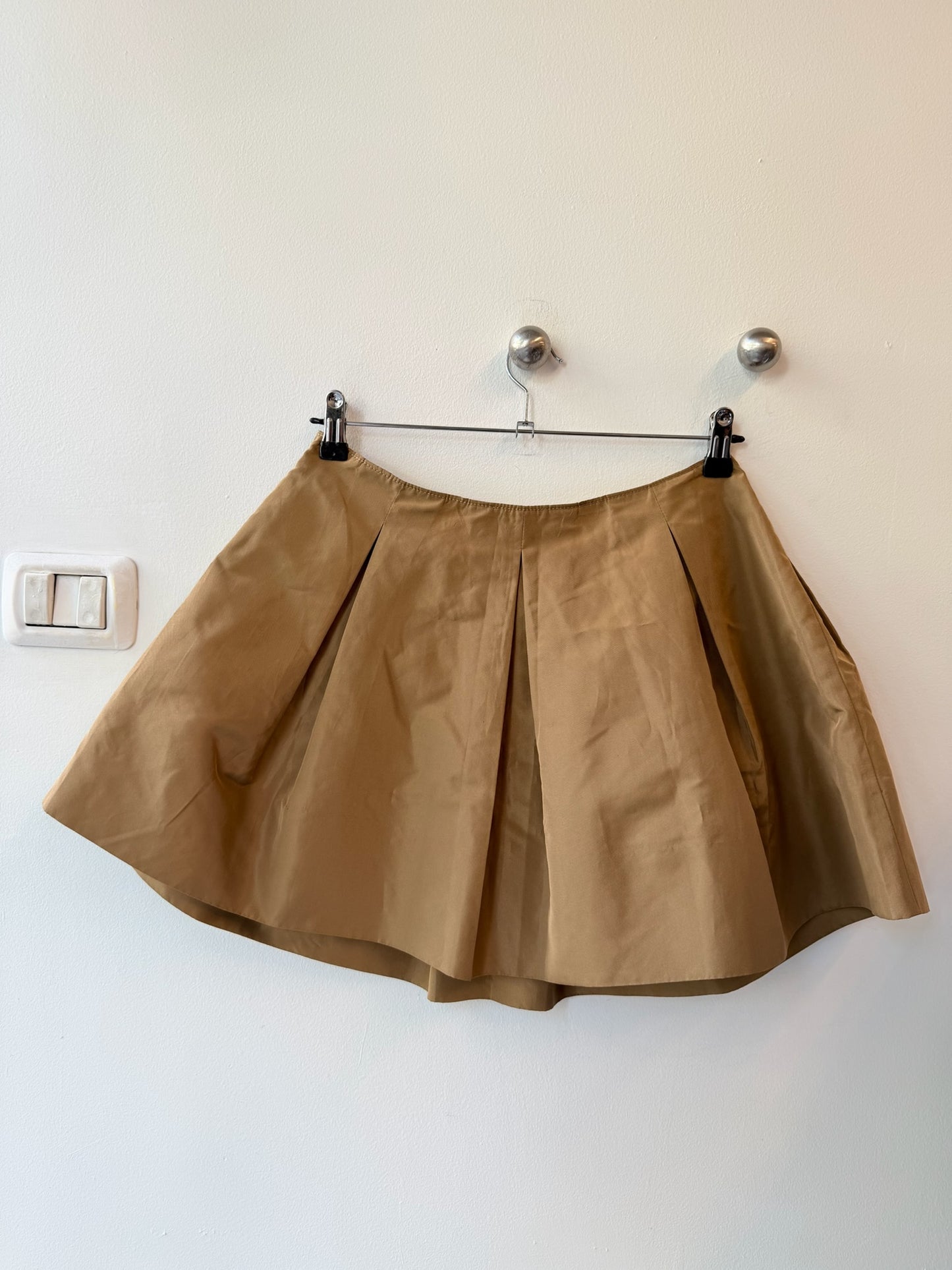 Miu Miu 2006 Pleated Mini Skirt