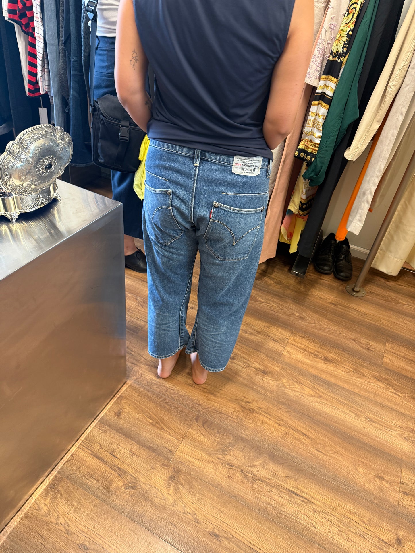 Levi’s Engineered Jeans June 9th 1999 Cropped Jeans