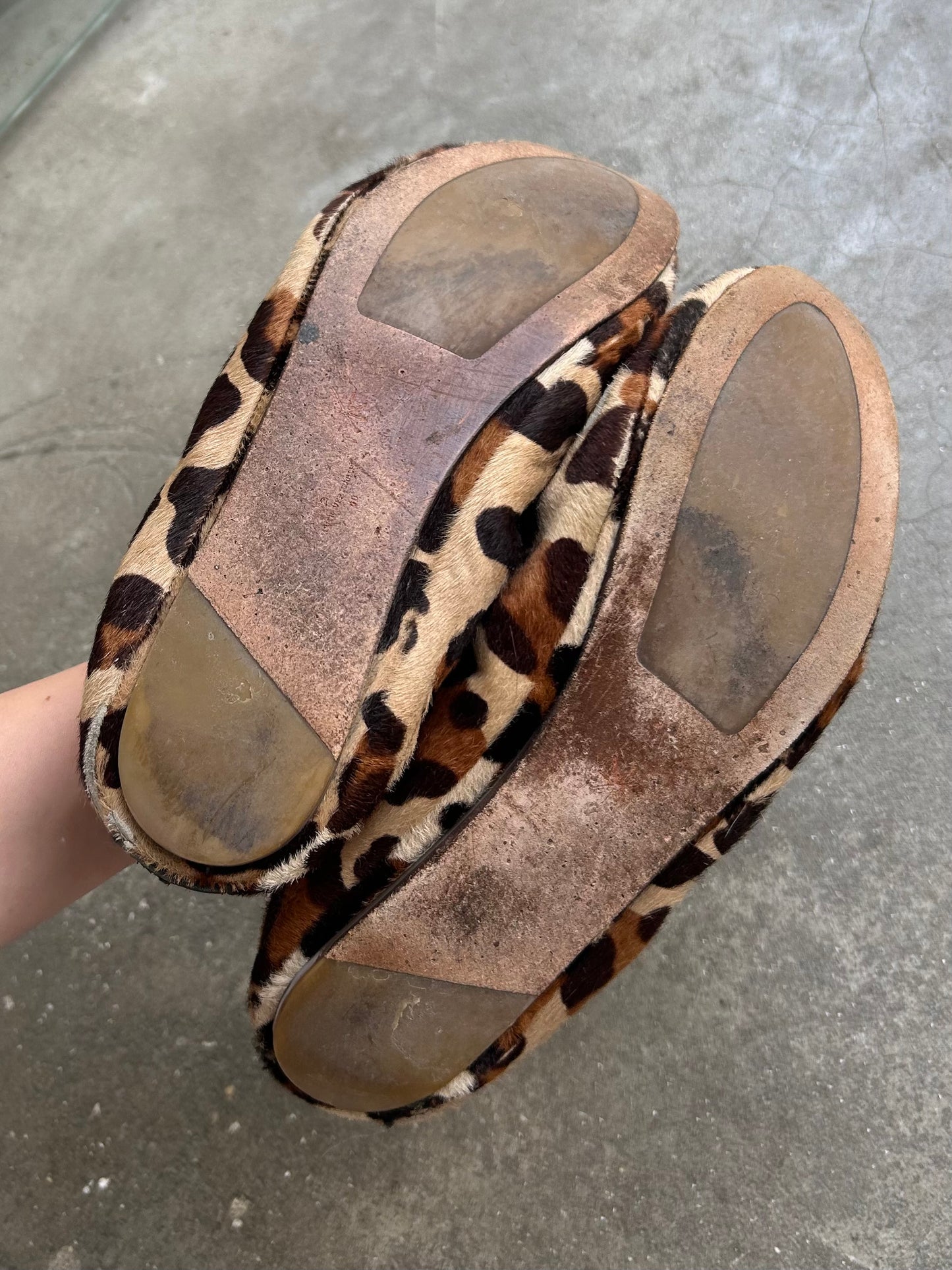 ISABEL MARANT leopard flats 39 EU