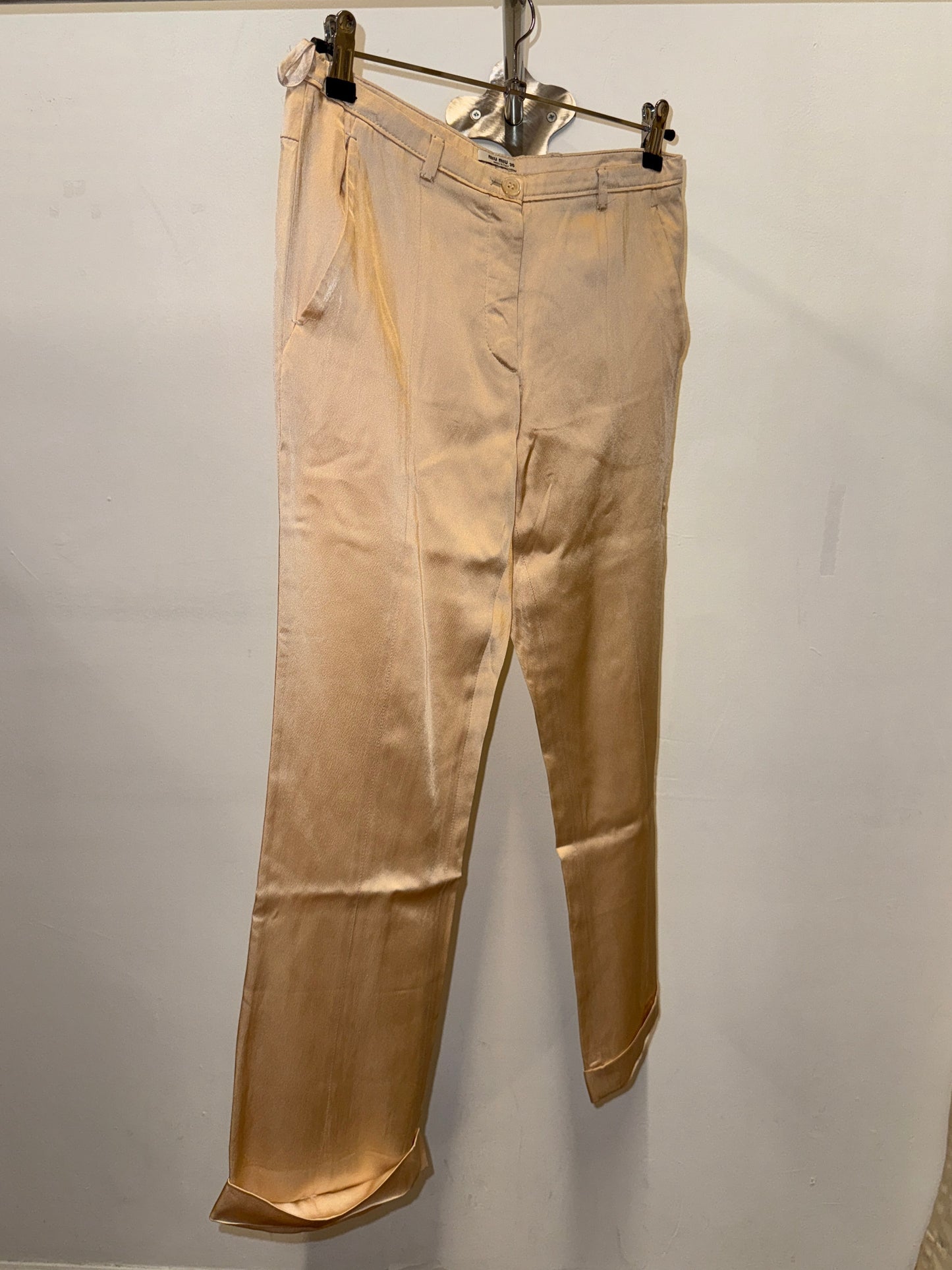 Miu Miu satin trousers