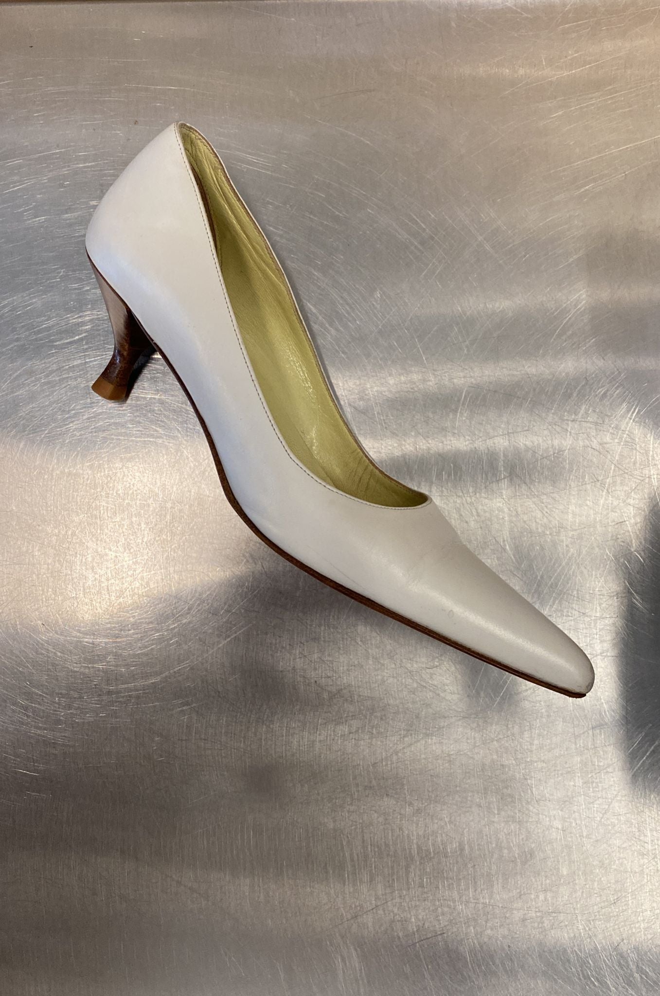 Jean-Paul Barriol White Heels 37