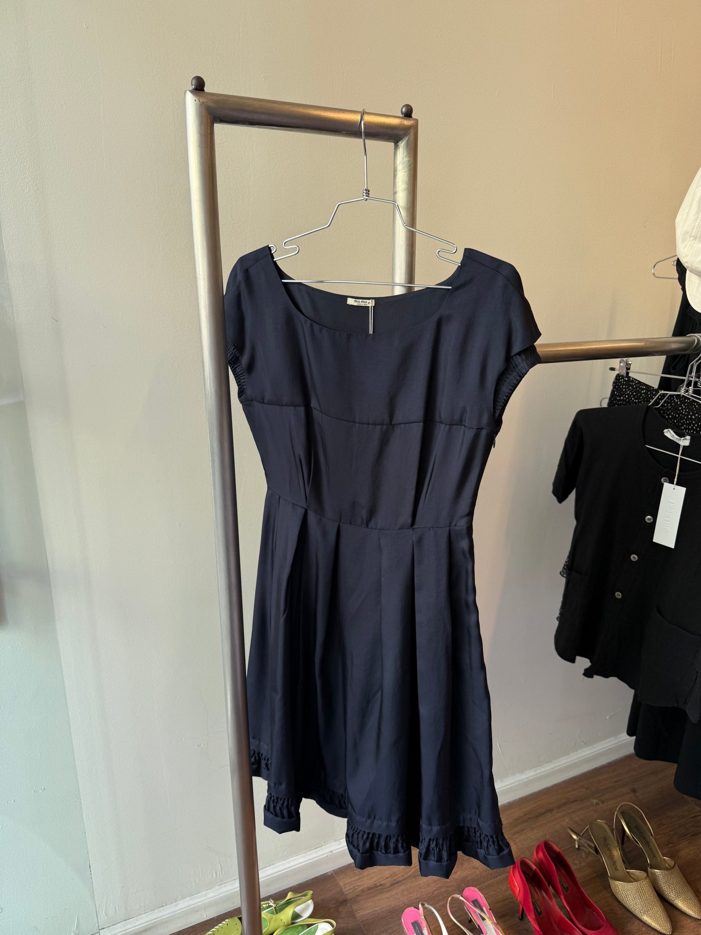 Miu Miu 2007 Navy Dress