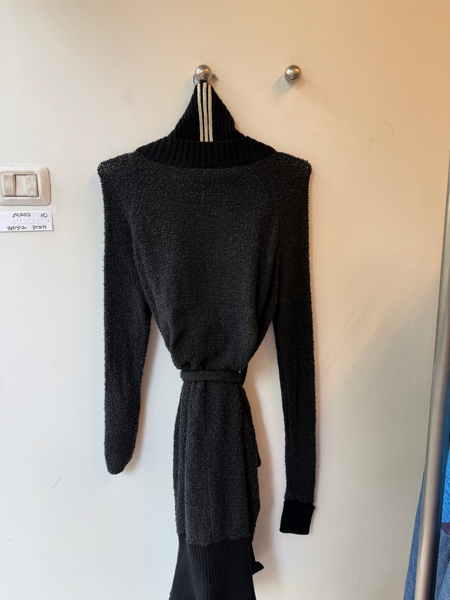 Y-3 Yohji Yamamoto × Adidas Long Knit Cardigan