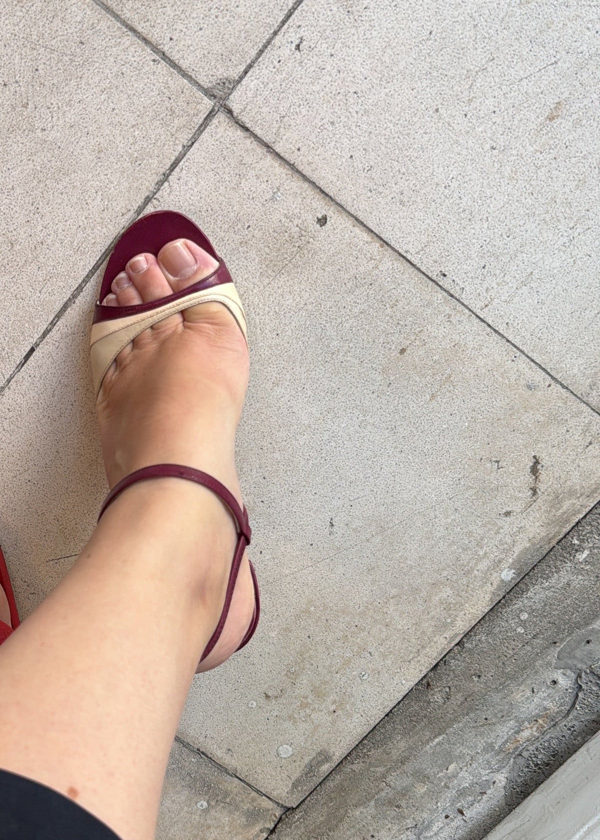Marc Jacobs Two-Tone Leather Strappy Sandals 36 EU
