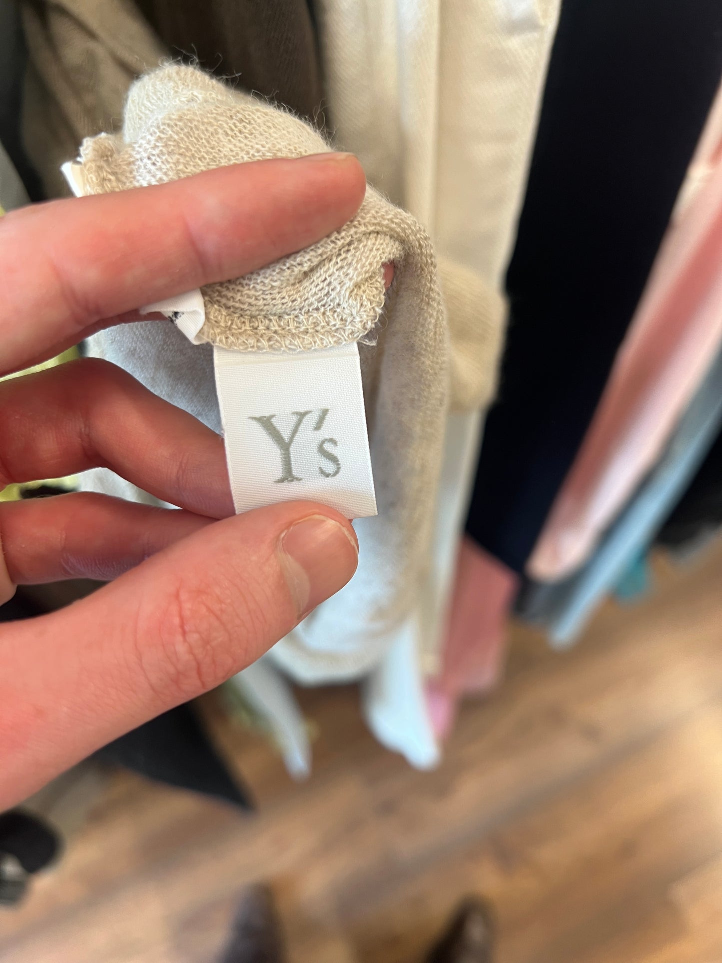Y’s Knitted Low Cut Top
