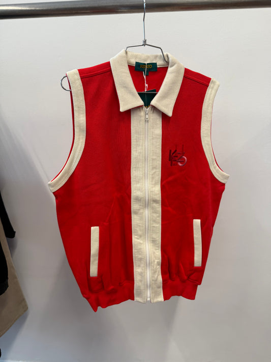 Kenzo Golf — vintage zip vest