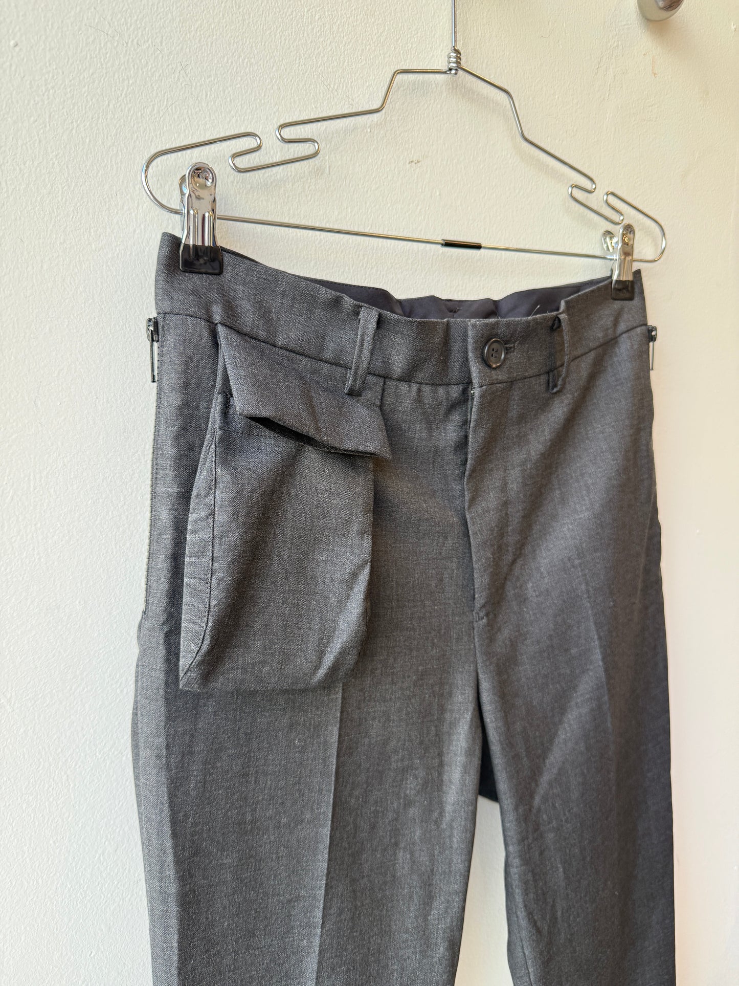 Undercover Wool Tailored Trousers With Utility Pocket (c. 2013–2016)