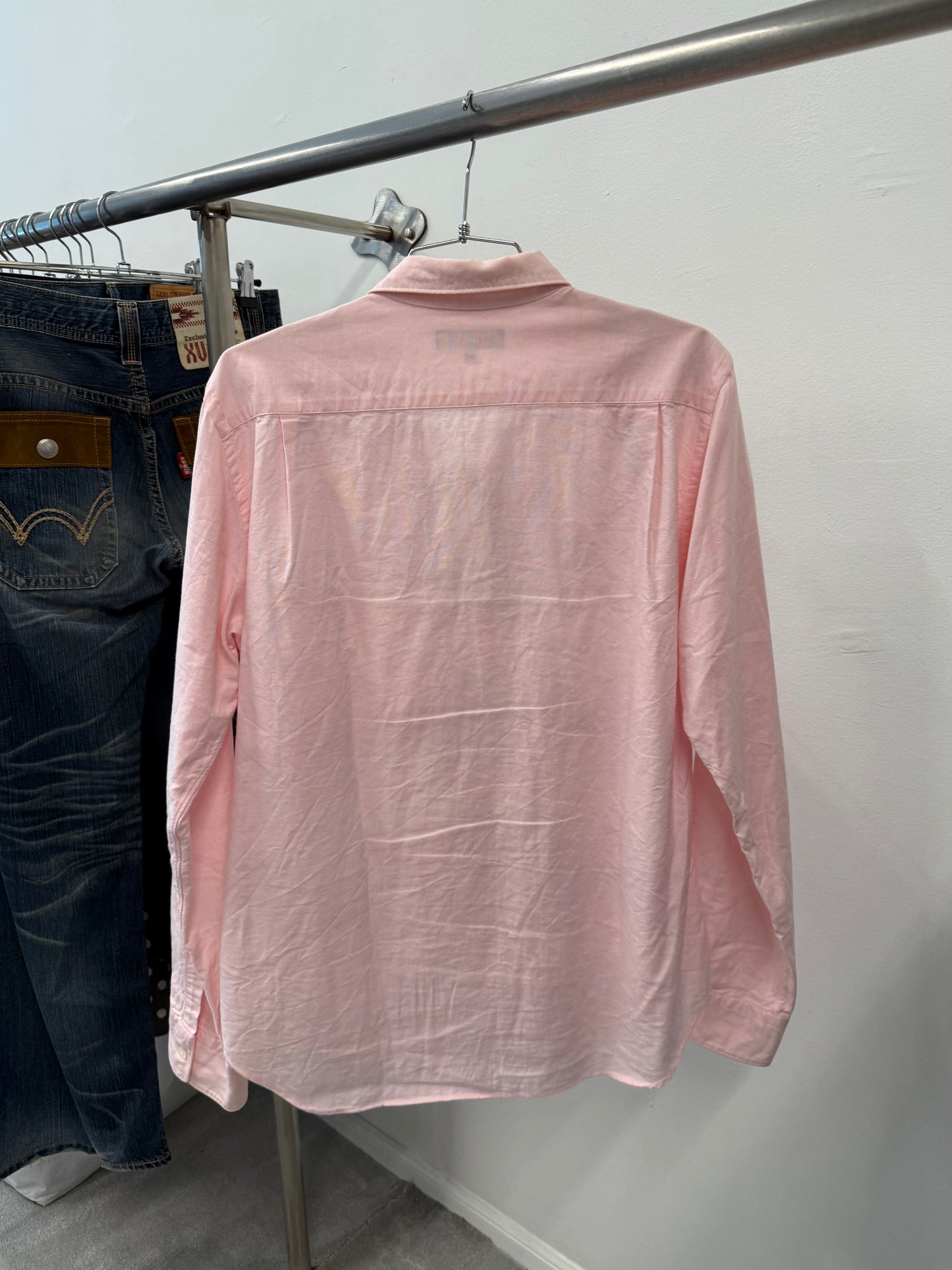 Comme Des Garcons Homme Pink Button Up