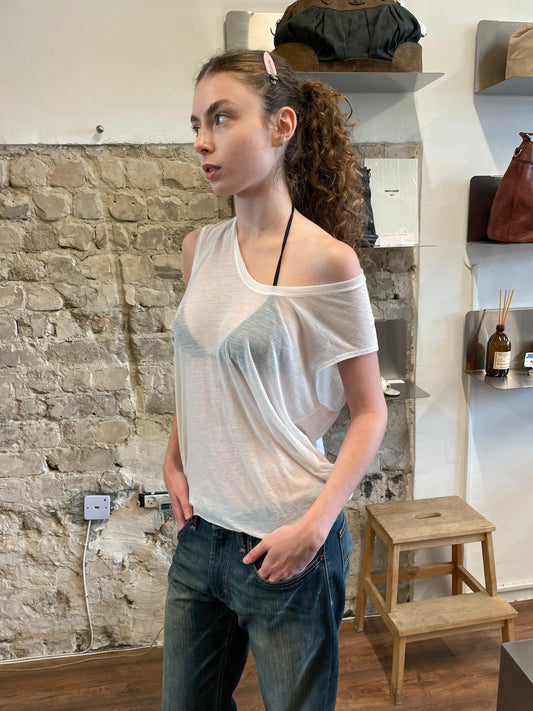 Helmut Lang Threadbare Tee