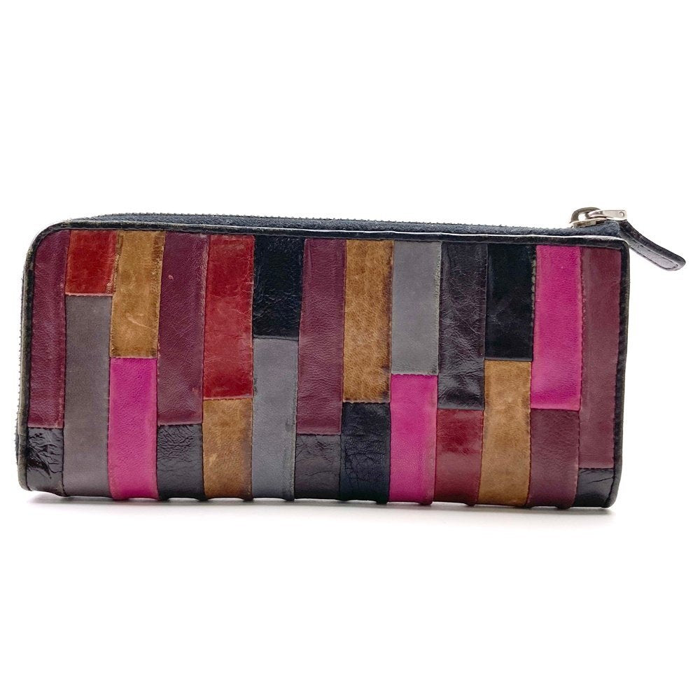 MIU MIU patchwork wallet