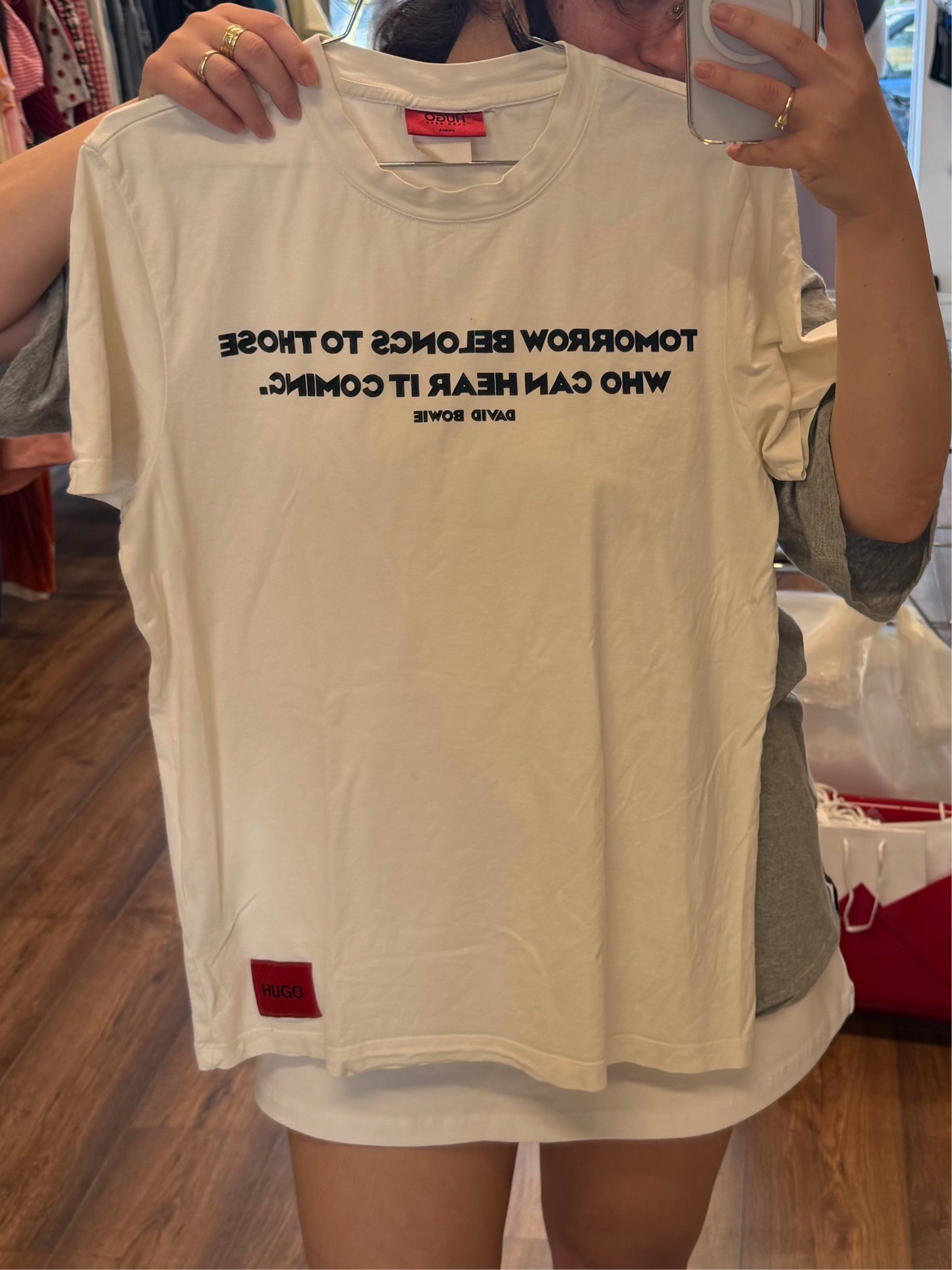 Hugo Bowie cotton T