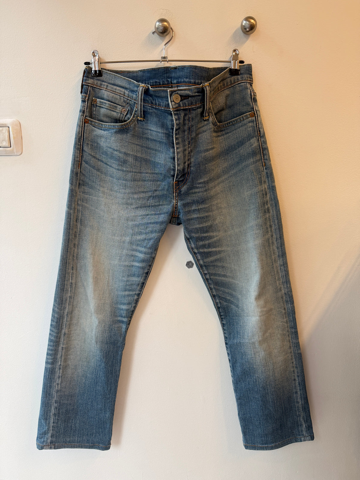 Levi's 513 Slim Straight Faded Jeans