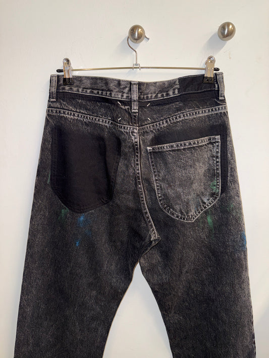 Maison Margiela Painted Denim Jeans SS2022