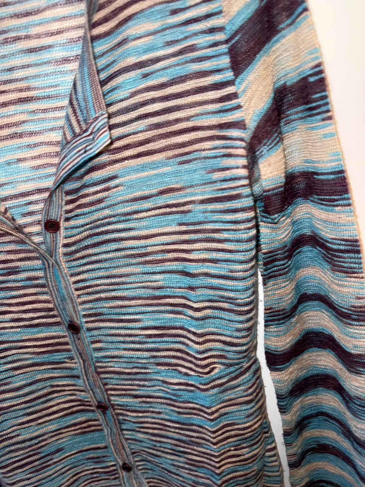 Missoni cardigan knit and button detail