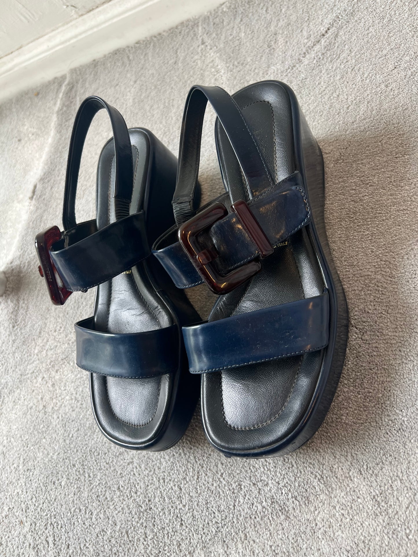 Prada Platform Sandals