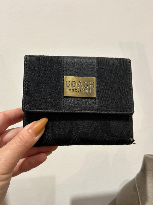 vintage COACH small wallet