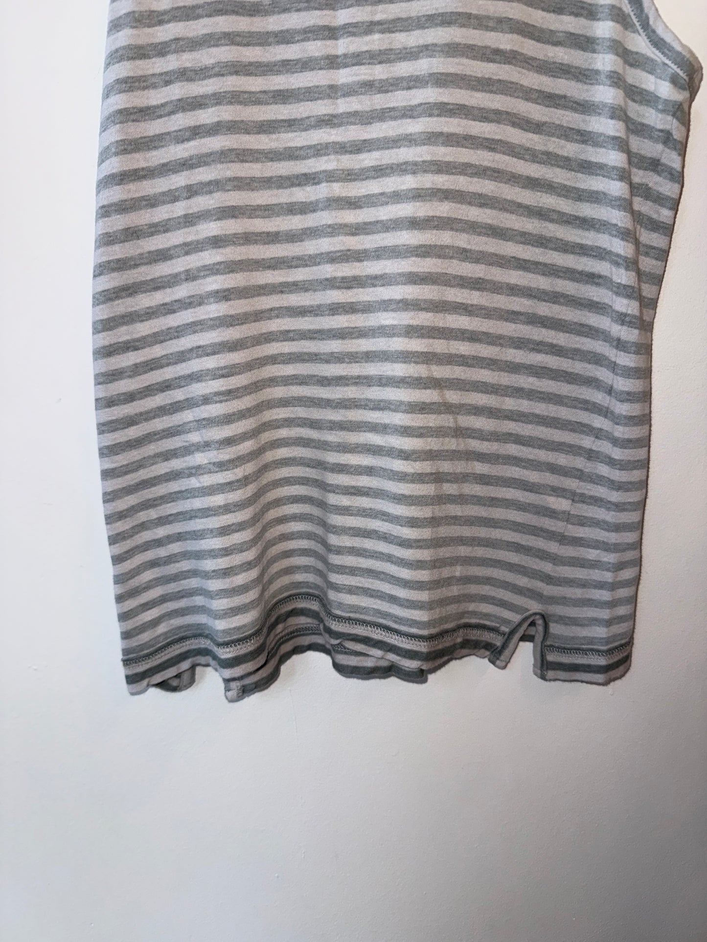 Y’s Yohji Yamamoto Striped Cotton Tank Top