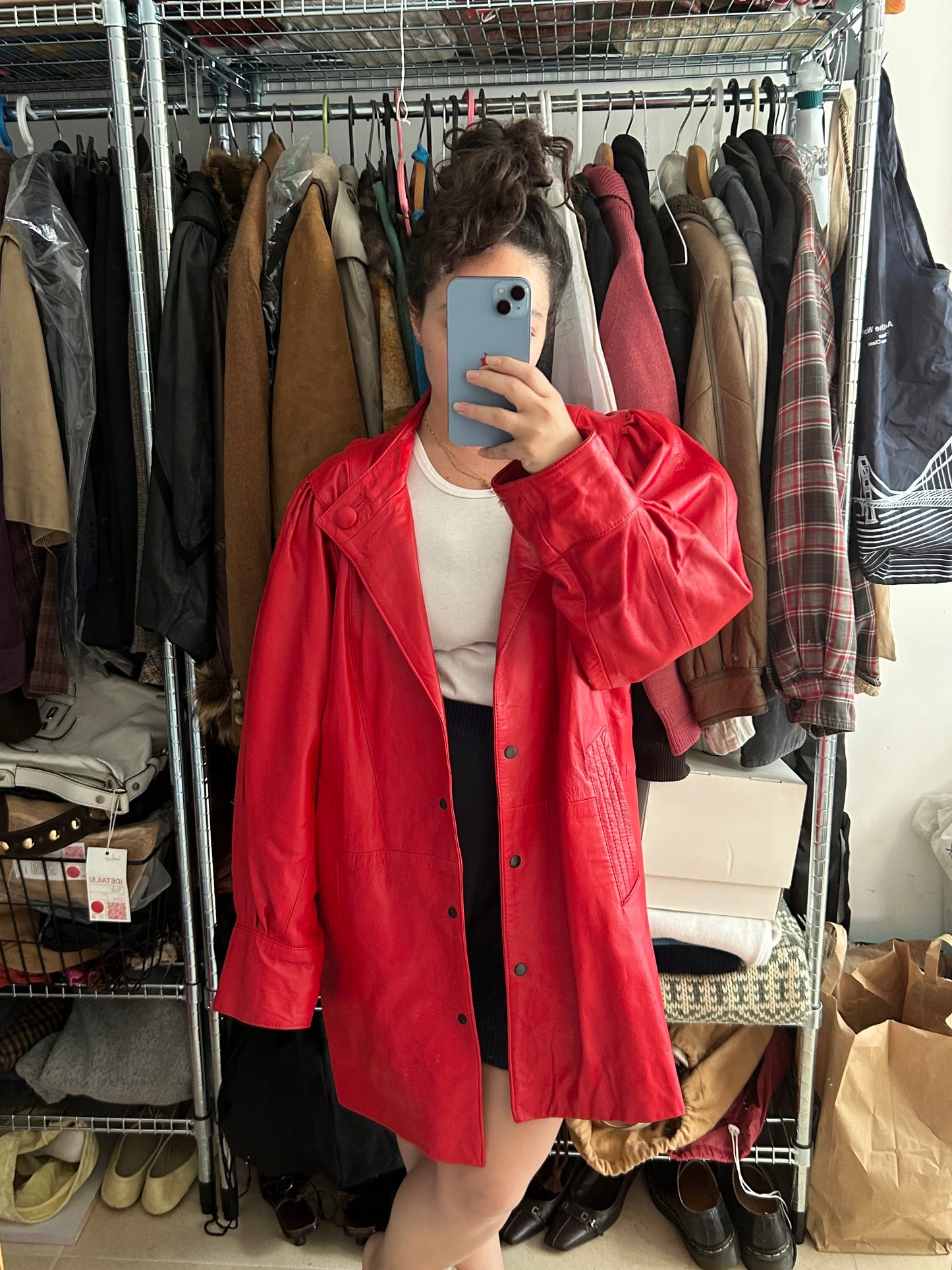 Reebak 80’s puffy long coat