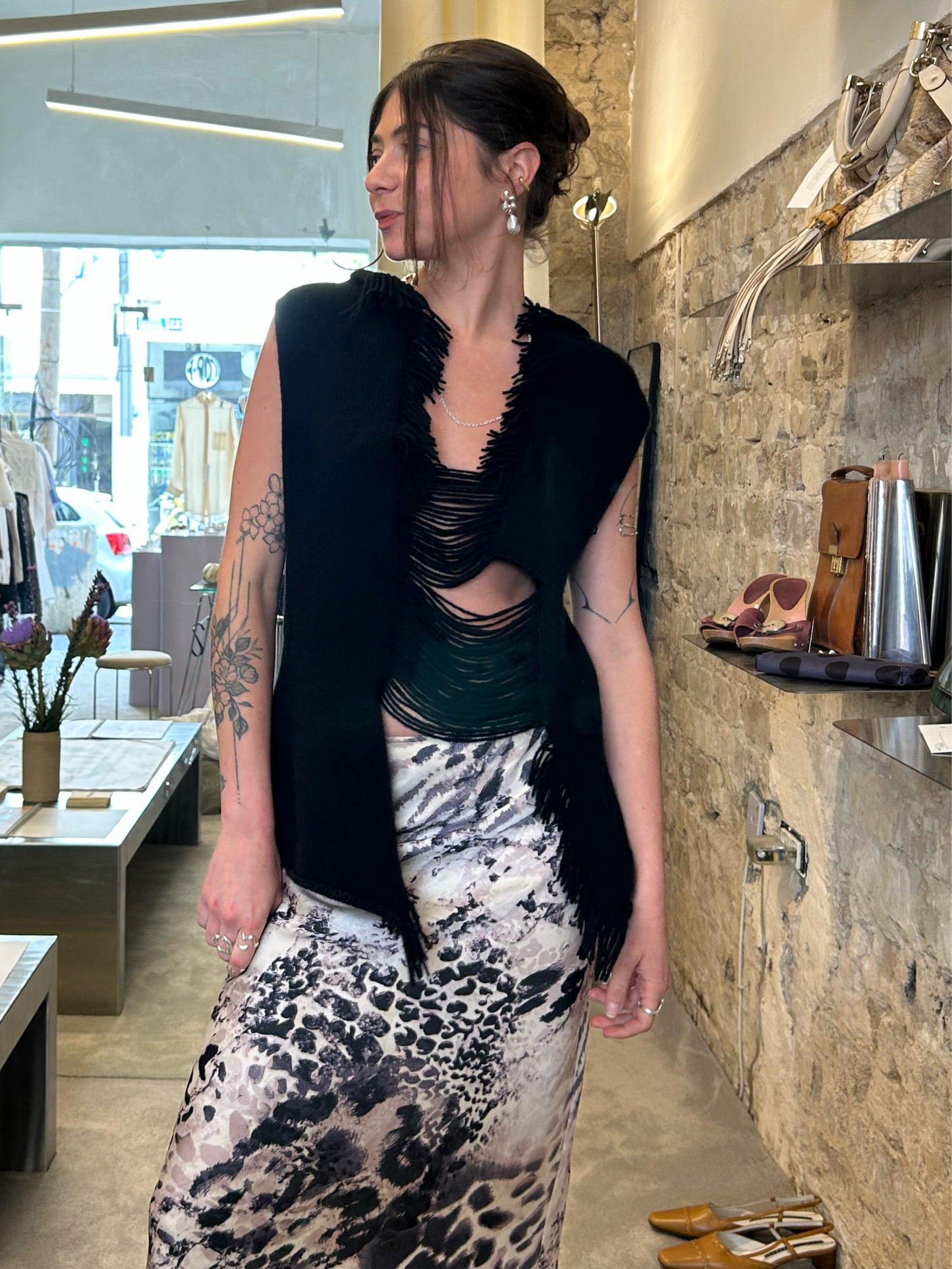 Viviana Conti wool vest