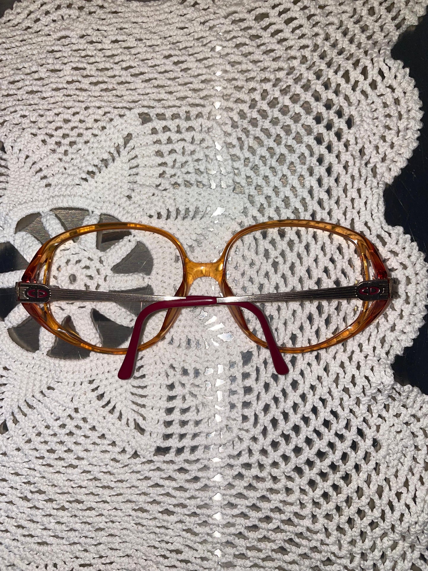 Christian Dior Oversized Optical Frames c. 1980s–1990s