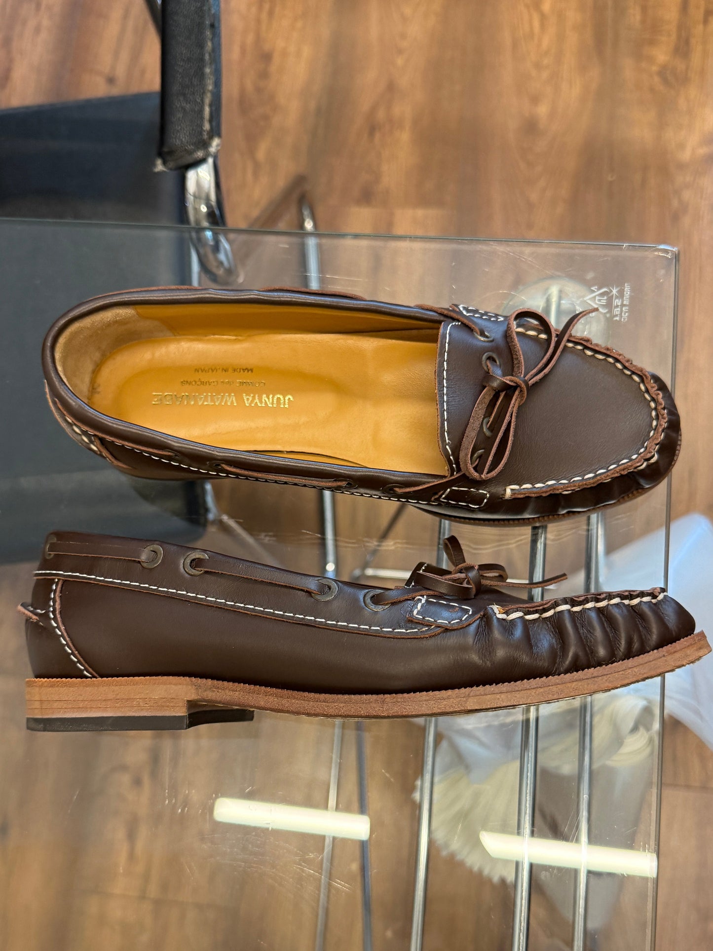 Junya Watanabe Comme des Garçons Leather Moccasins (c. 2001–2004)