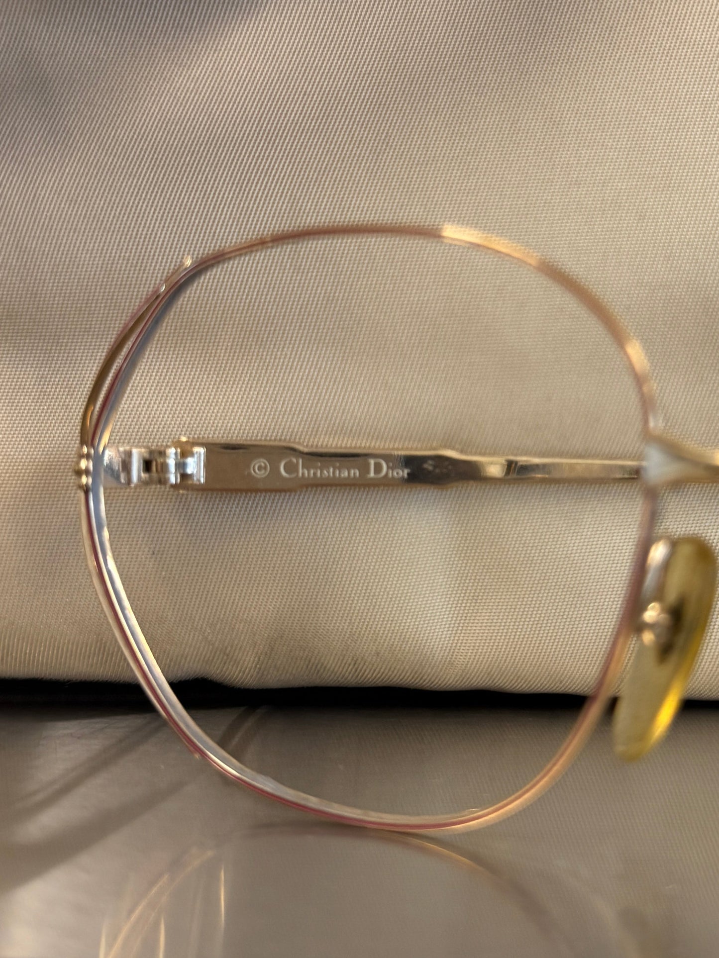 Christian Dior optical frame from the late 1970s to early 1980s