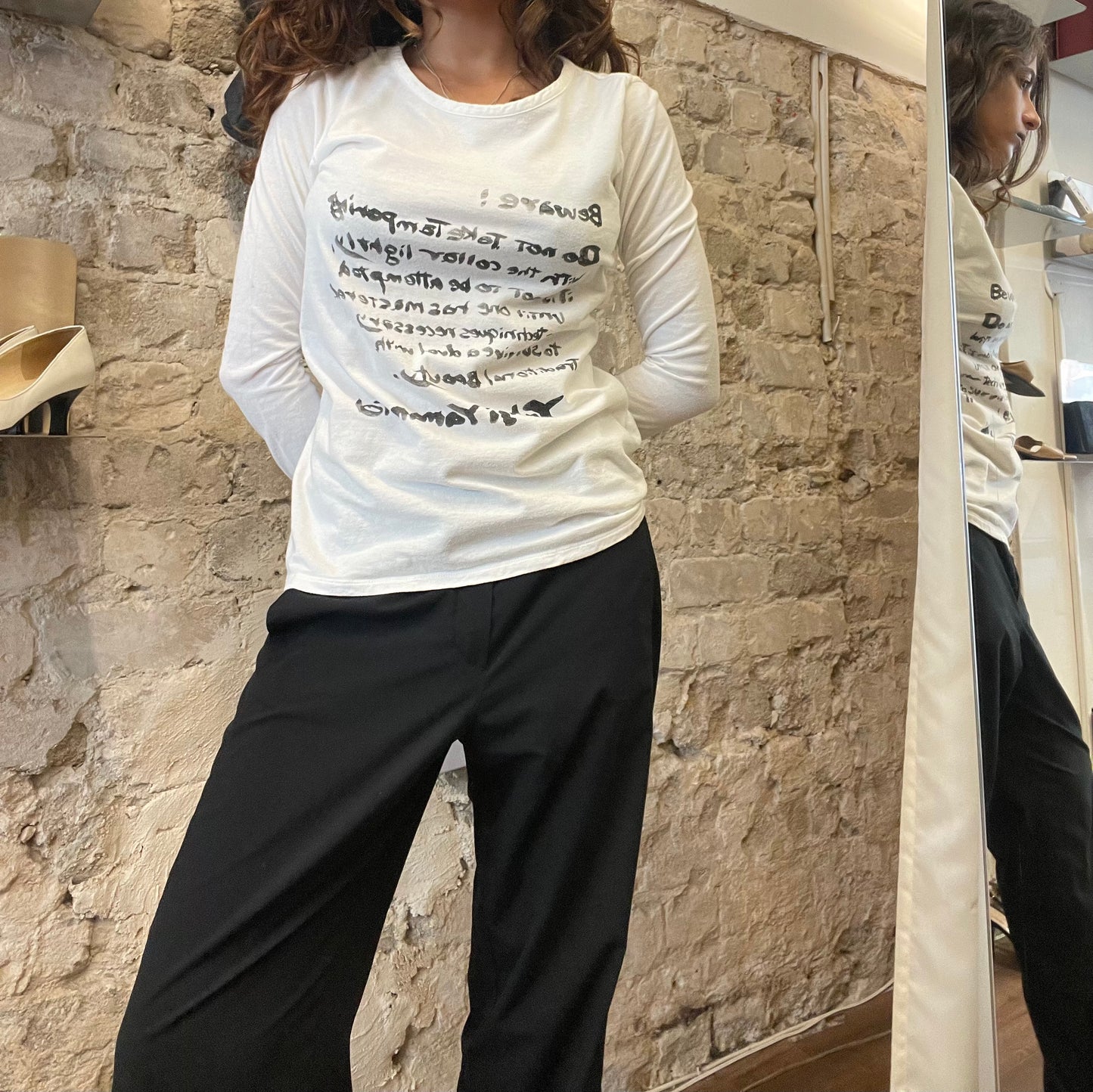 Yohji Yamamoto Collections Long Sleeve Tee c. 2003–2008