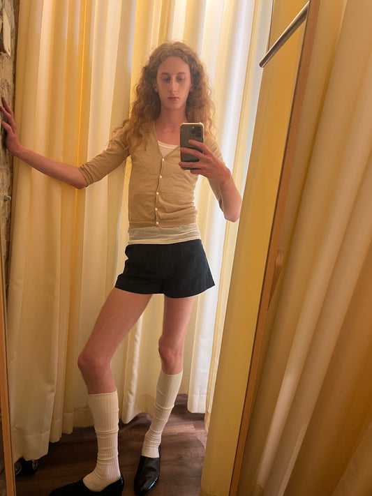 A.P.C Blue Shorts
