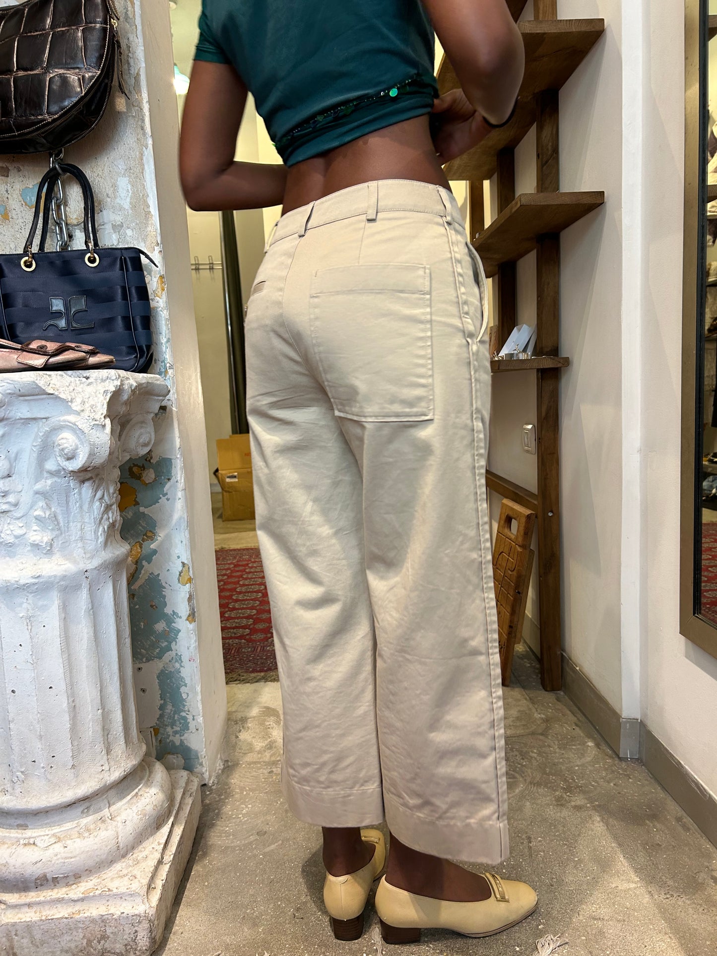 ACNA STUDIOS tailored capri pants