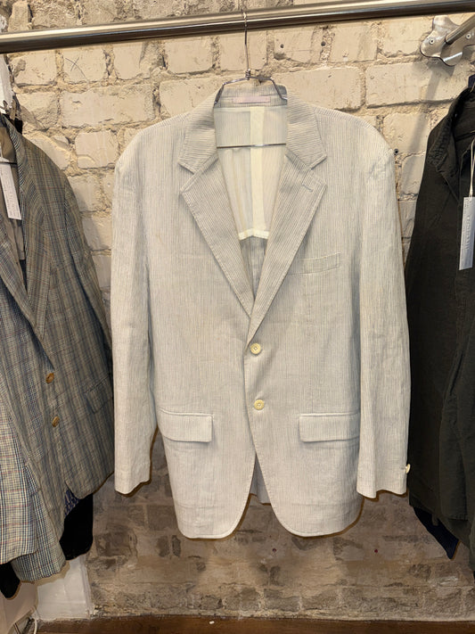 Christian Audigier Homme Pinstripe Summer Blazer