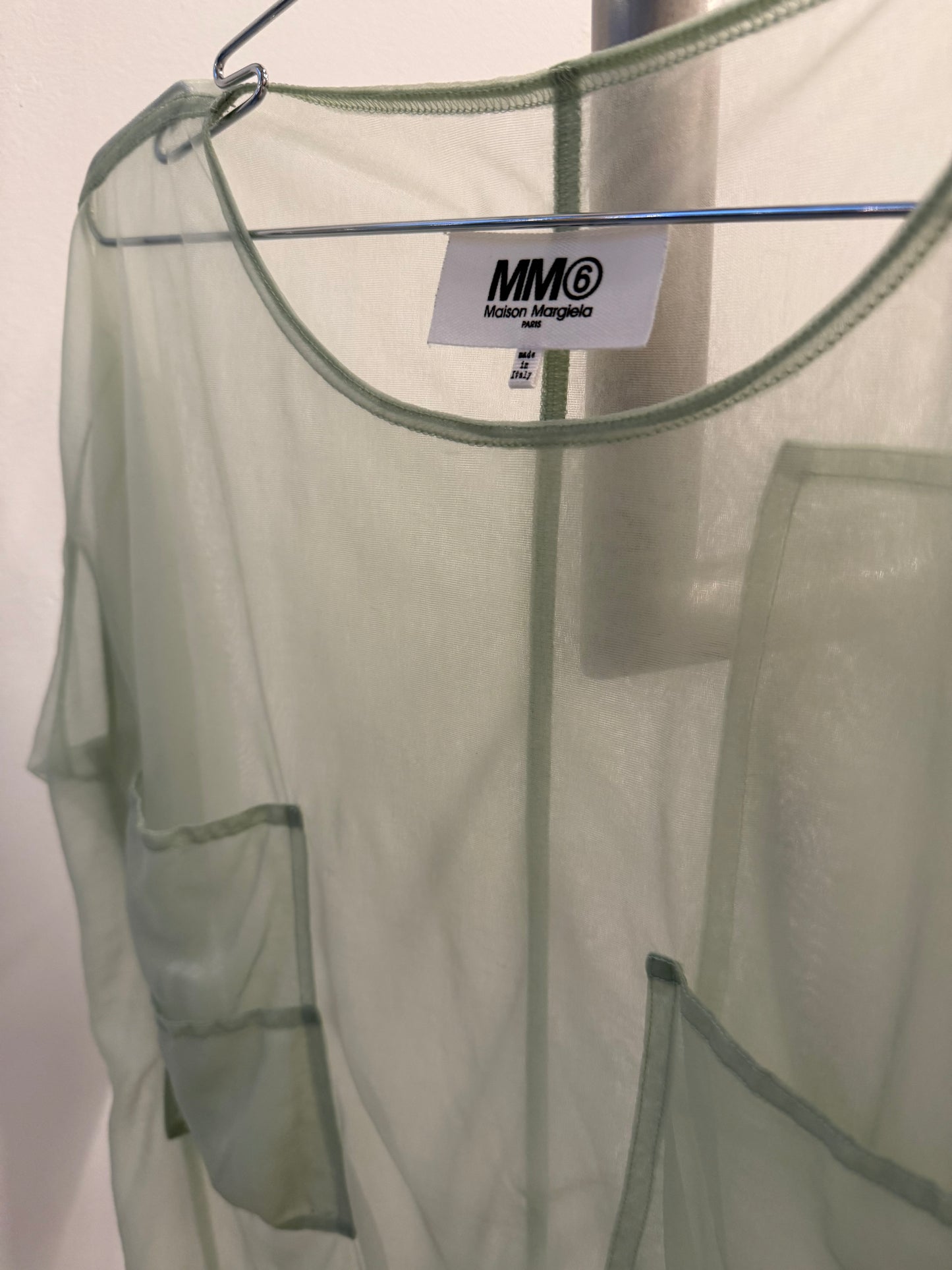 Mm6 SS2016 Sheer Shirt