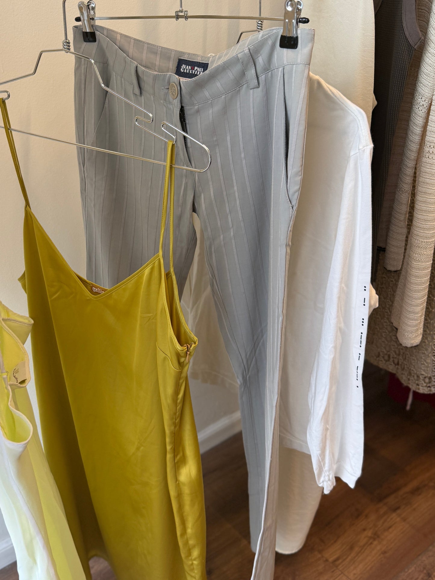 Jean Paul Gaultier Striped Tailored Pants