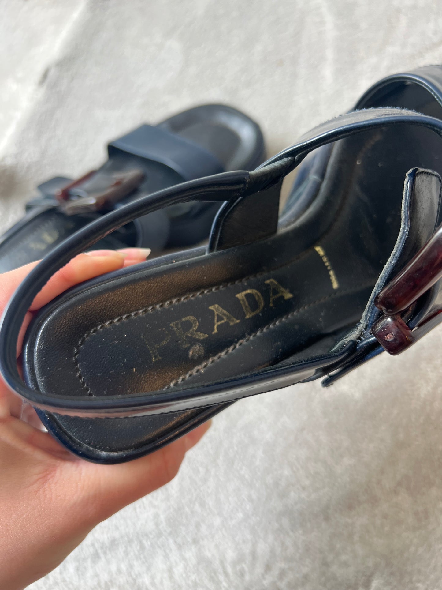 Prada Platform Sandals