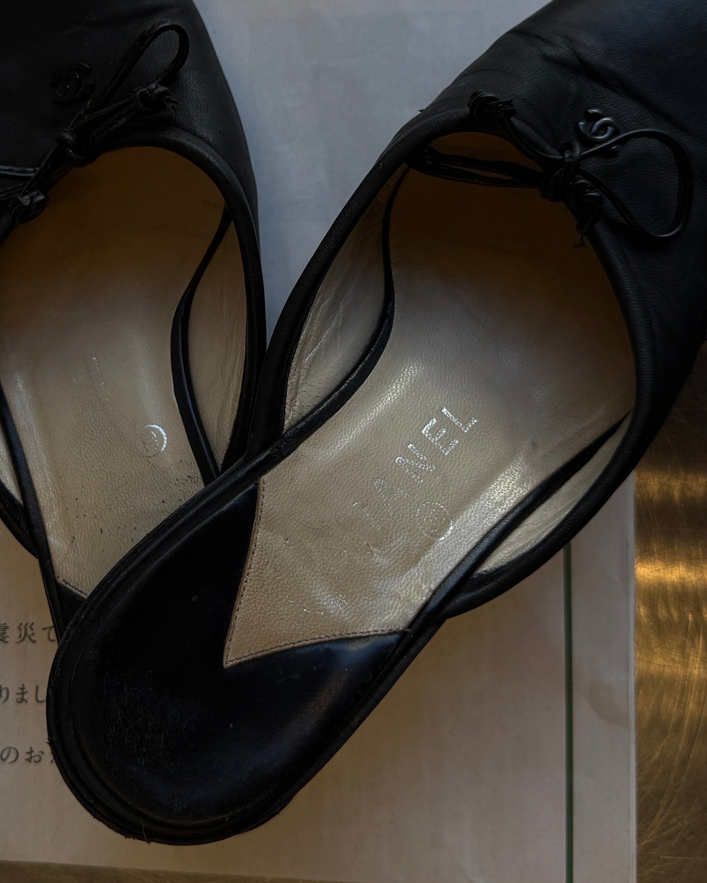 Chanel 2000–2001's Ballet Mule Heels