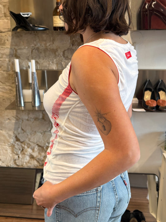 Diesel Vintage White Tank Top