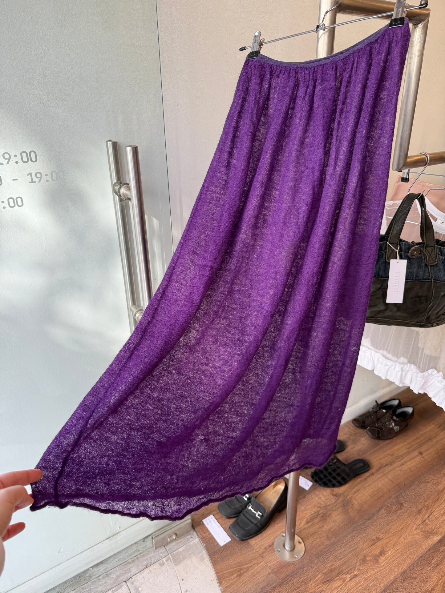 Y’s Bis LIMI by Yohji Yamamoto knit skirt 2000s era