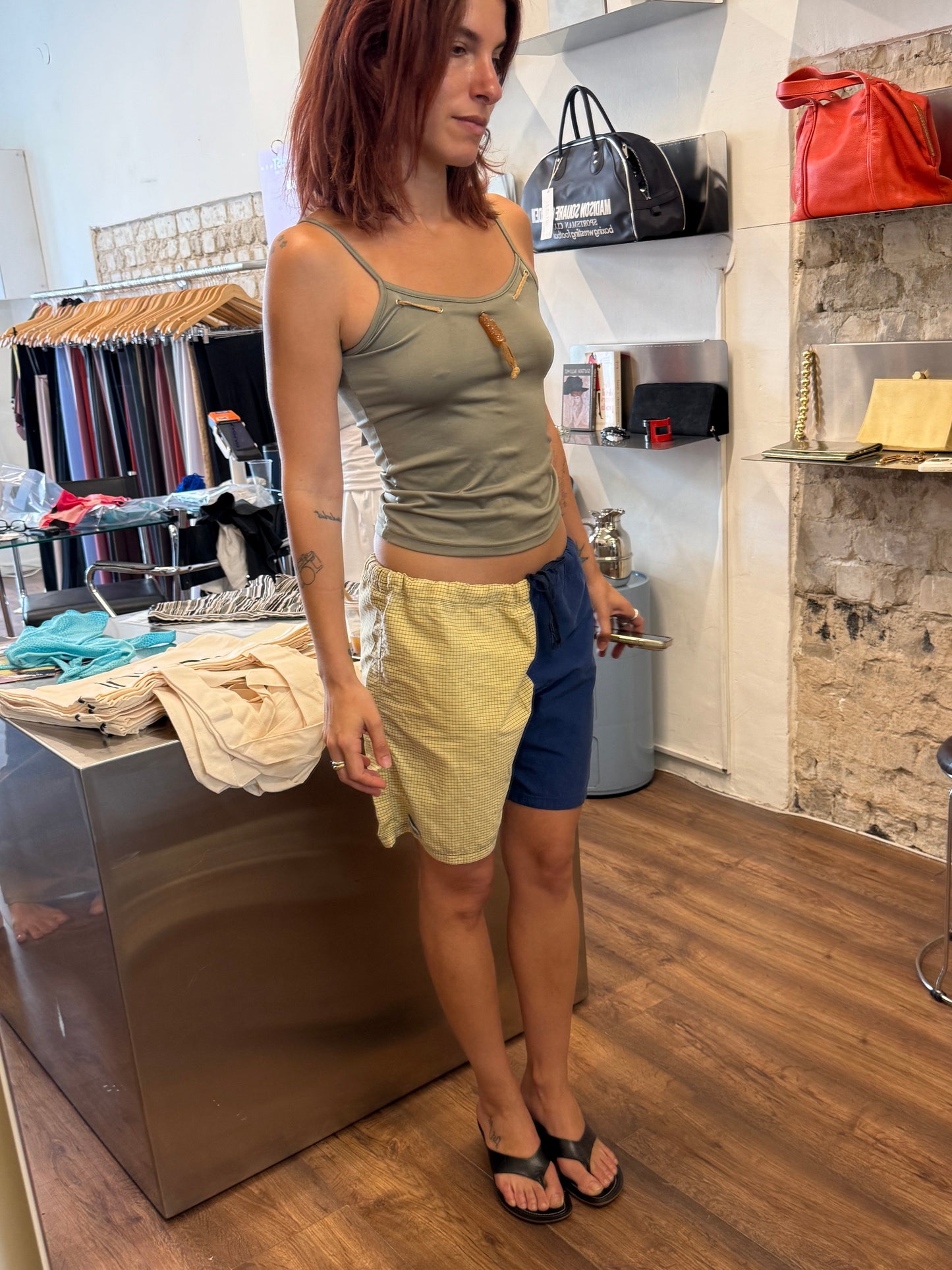 Coveri Mare Color Block Swim Shorts