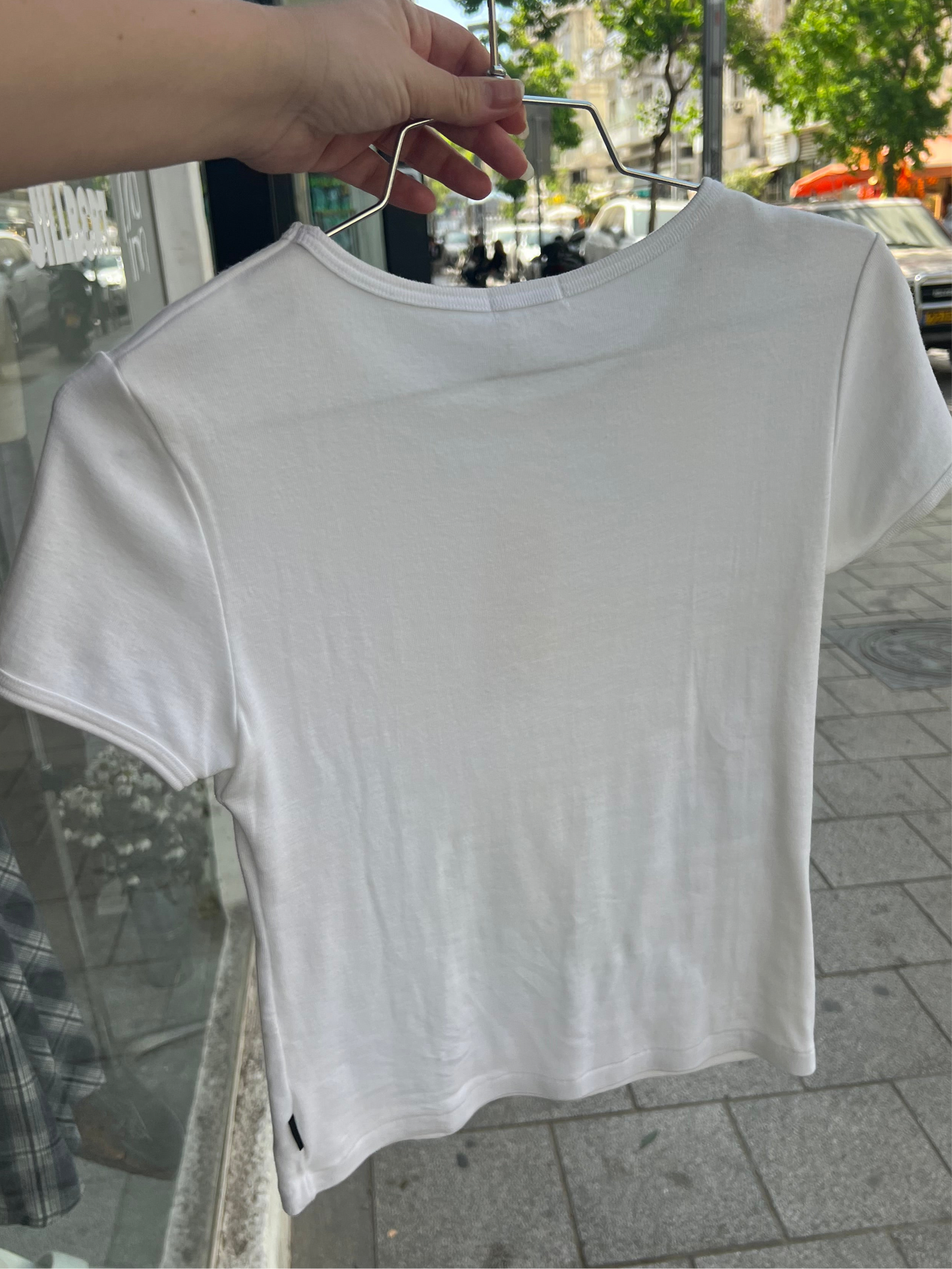 Y’s for living cotton T