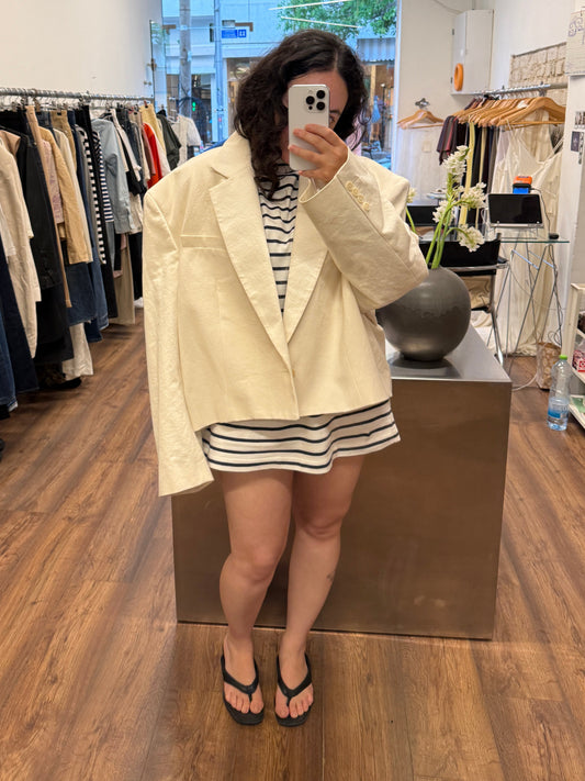Hed Mayner SS2020 Cropped Blazer