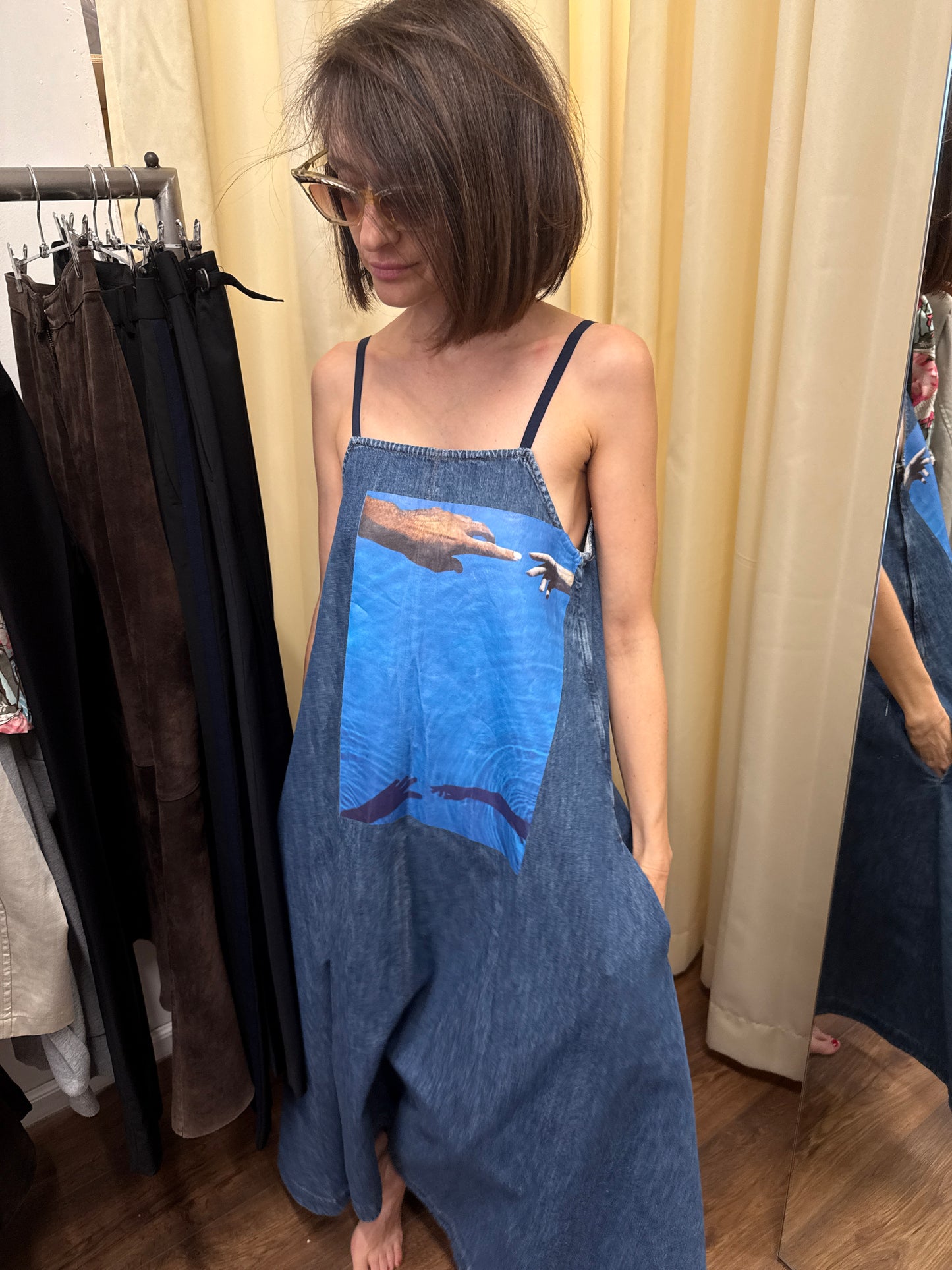 Sportmax Max Mara Caramba Denim Dress