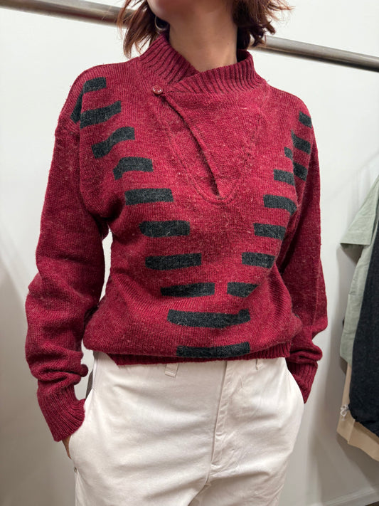 Chams de Baron 80s Wool Knit