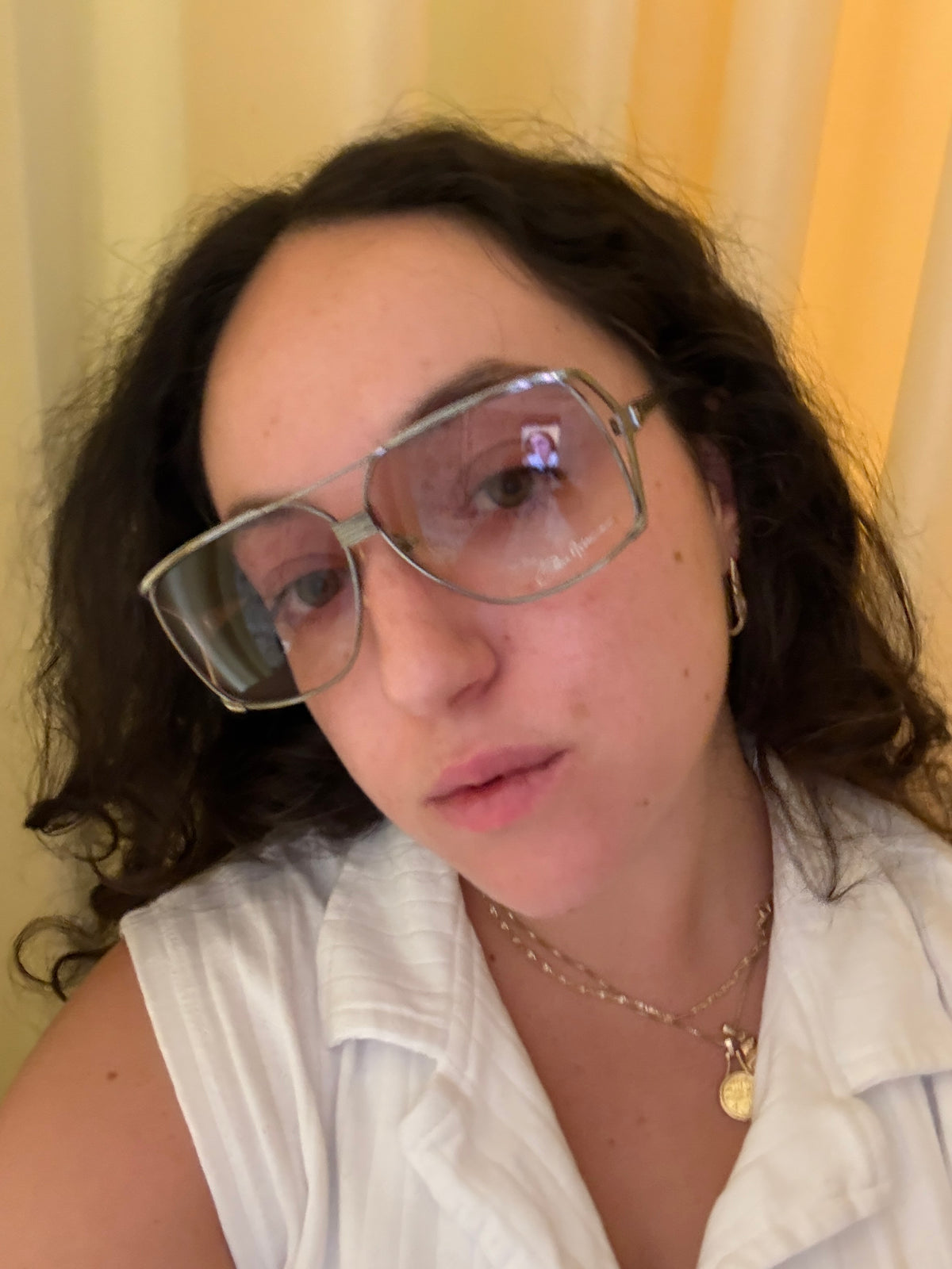 Vintage Paco Rabanne Paris Oversized Sunglasses