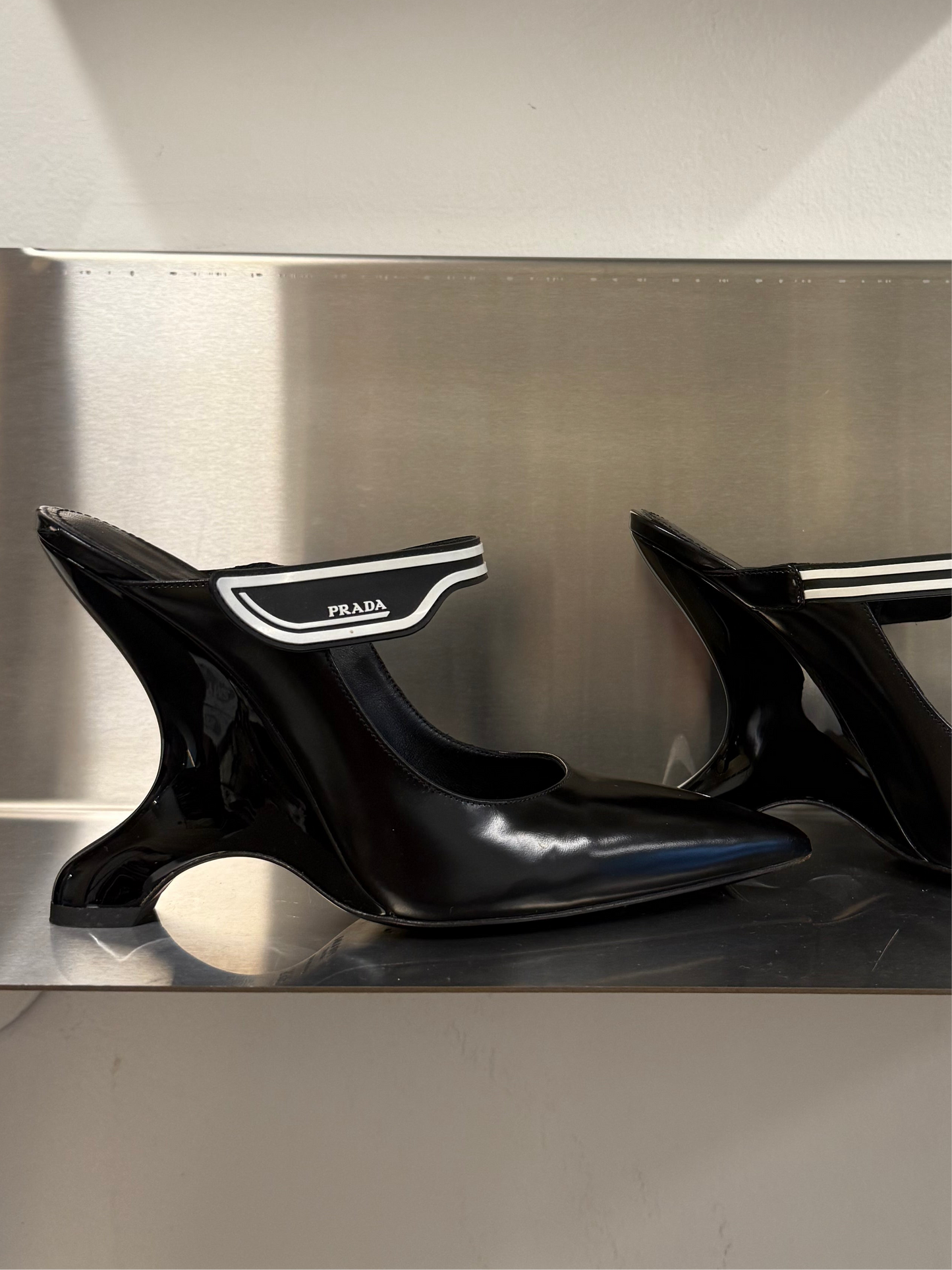 Prada FW22 Spazzolato Mules