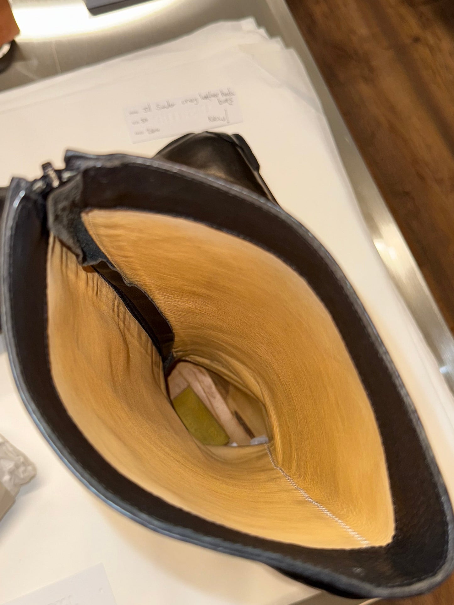 Lanvin archival riding boots 38