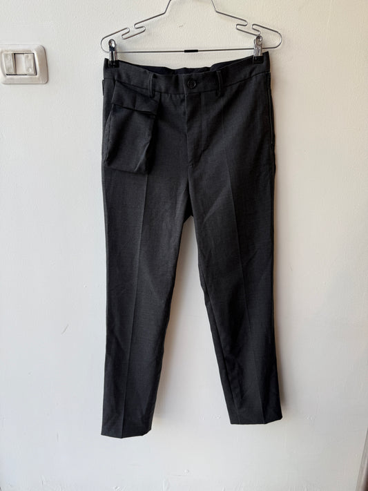 Undercover Wool Tailored Trousers With Utility Pocket (c. 2013–2016)