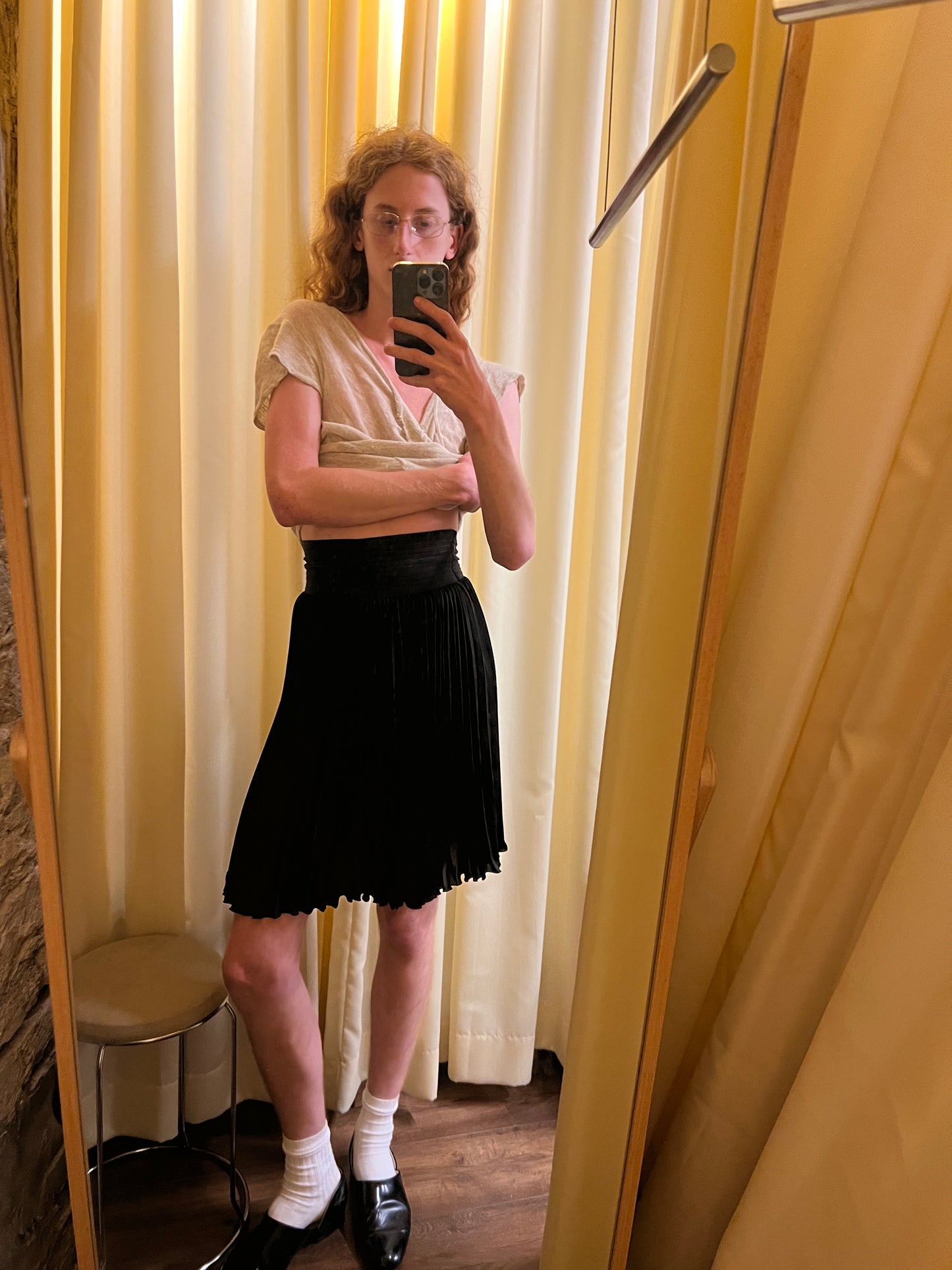 Tsumori Chisato Sample Pleated Skirt